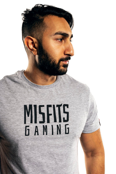 Misfits Gaming Minimark Tee, Grey