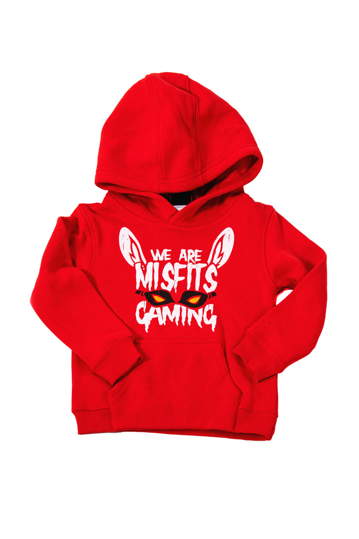 Misfits Gaming WAM Youth Hoodie, Red
